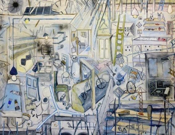 insearch A painting by Celina Teague