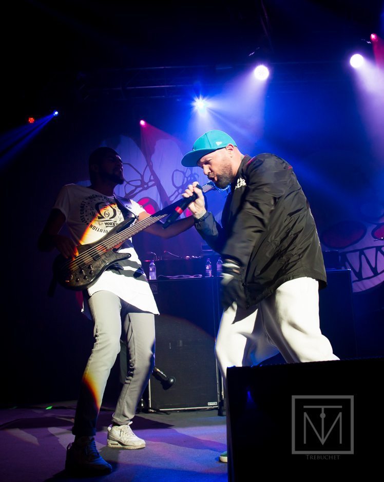 Pop a cap on your head. Limp Bizkit rock Brixton Trebuchet Magazine