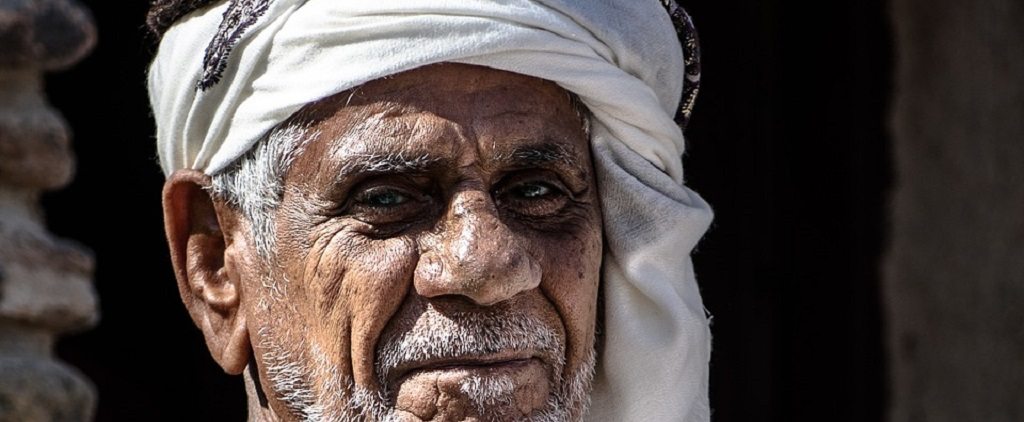 smile, laughter lines, old man