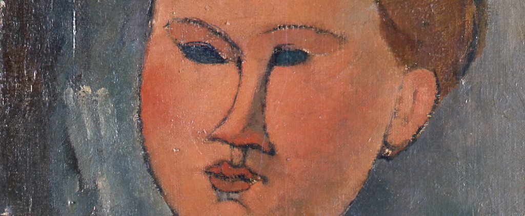 Amedeo-Modigliani-Ritratto-di-giovane-donna Ritratto di Giovane Donna (detail), Amedeo Modigliani