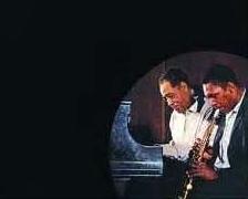 dukeandcoltrane Duke Elington and John Coltrane
