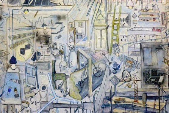 insearch A painting by Celina Teague