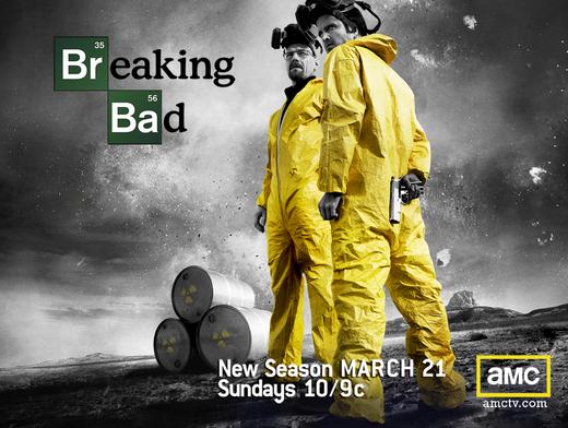 A publicity photo of Breaking Bad