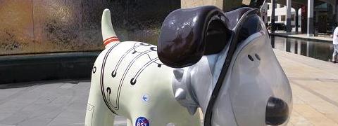 gromit 480 A picture of Gromit at the RWA exhibition in Bristol