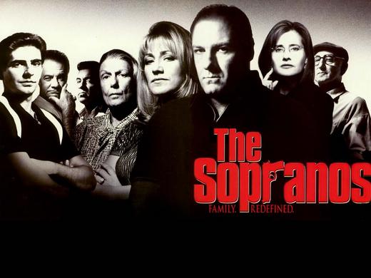 A publicity photo of The Sopranos