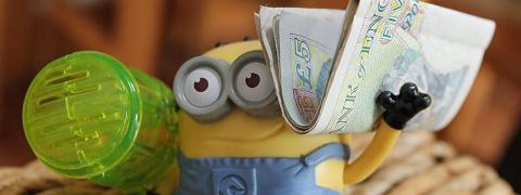 moneyminion480 A picture of a minion with money