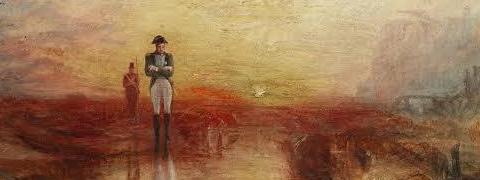 turner, napoleon 480 War: The Exile and the Rock Limpet exhibited 1842