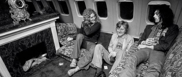 Led Zeppelin en-route to Detroit_lead