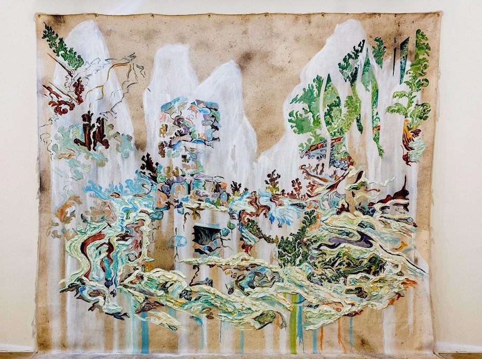 古沢岩美、アテネの追憶、希少大判画集画、新品額装付、状態良好 古沢