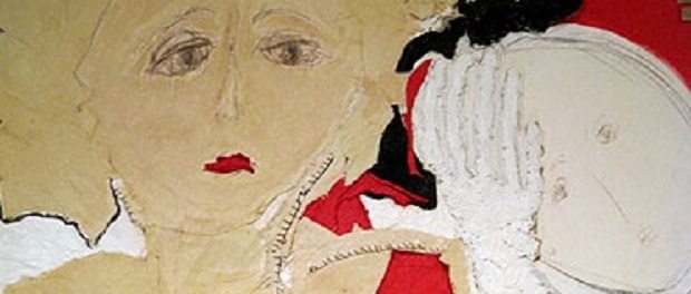 Malka Nedivi woman in red dress 620