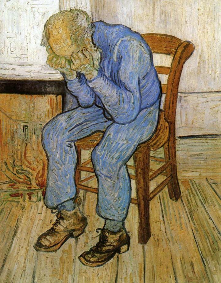 an Gogh Old Man in Sorrow