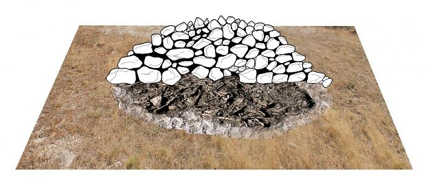 Megalithic mound 620