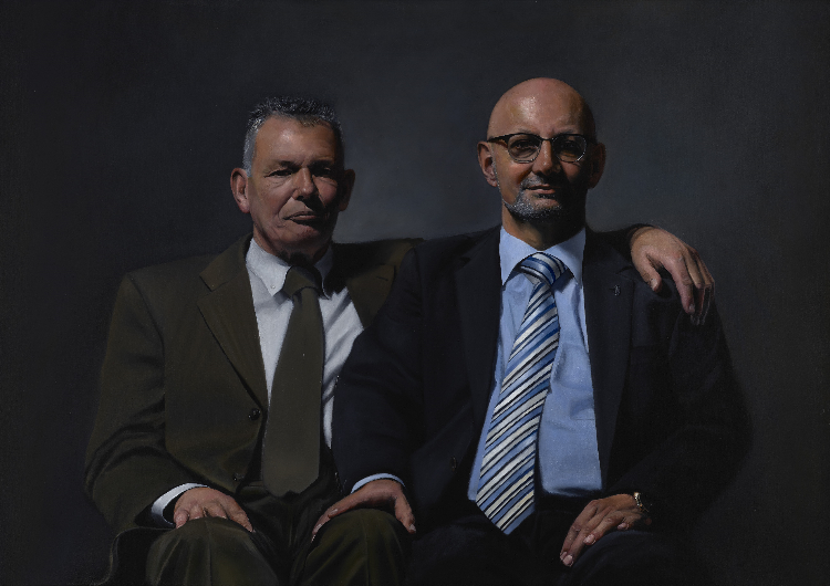 Father with Partner by Marco Krauwinkel, 2018 © Marco Krauwinkel;