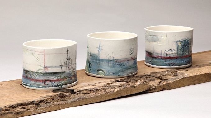 Sarah Rooms Heaphy, porcelain ceramics