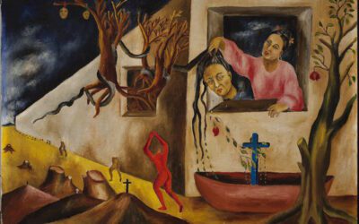 Maria Izquierdo, Dream and Premonition 1947. Rocio and Boris Hirmas Collection.